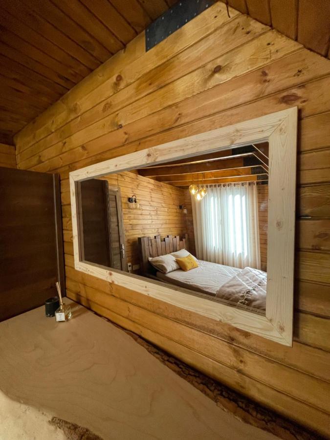Panurlawoodenhouse Oezel Havuz& Sauna Mavi Extérieur photo