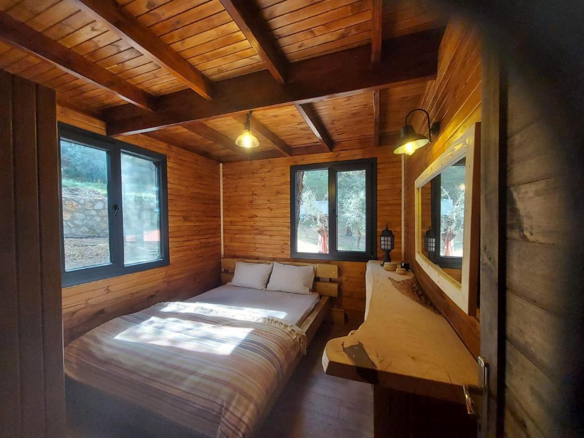 Panurlawoodenhouse Oezel Havuz& Sauna Mavi Extérieur photo