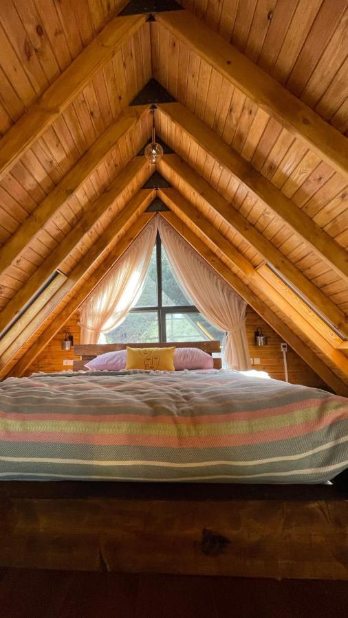Panurlawoodenhouse Oezel Havuz& Sauna Mavi Extérieur photo