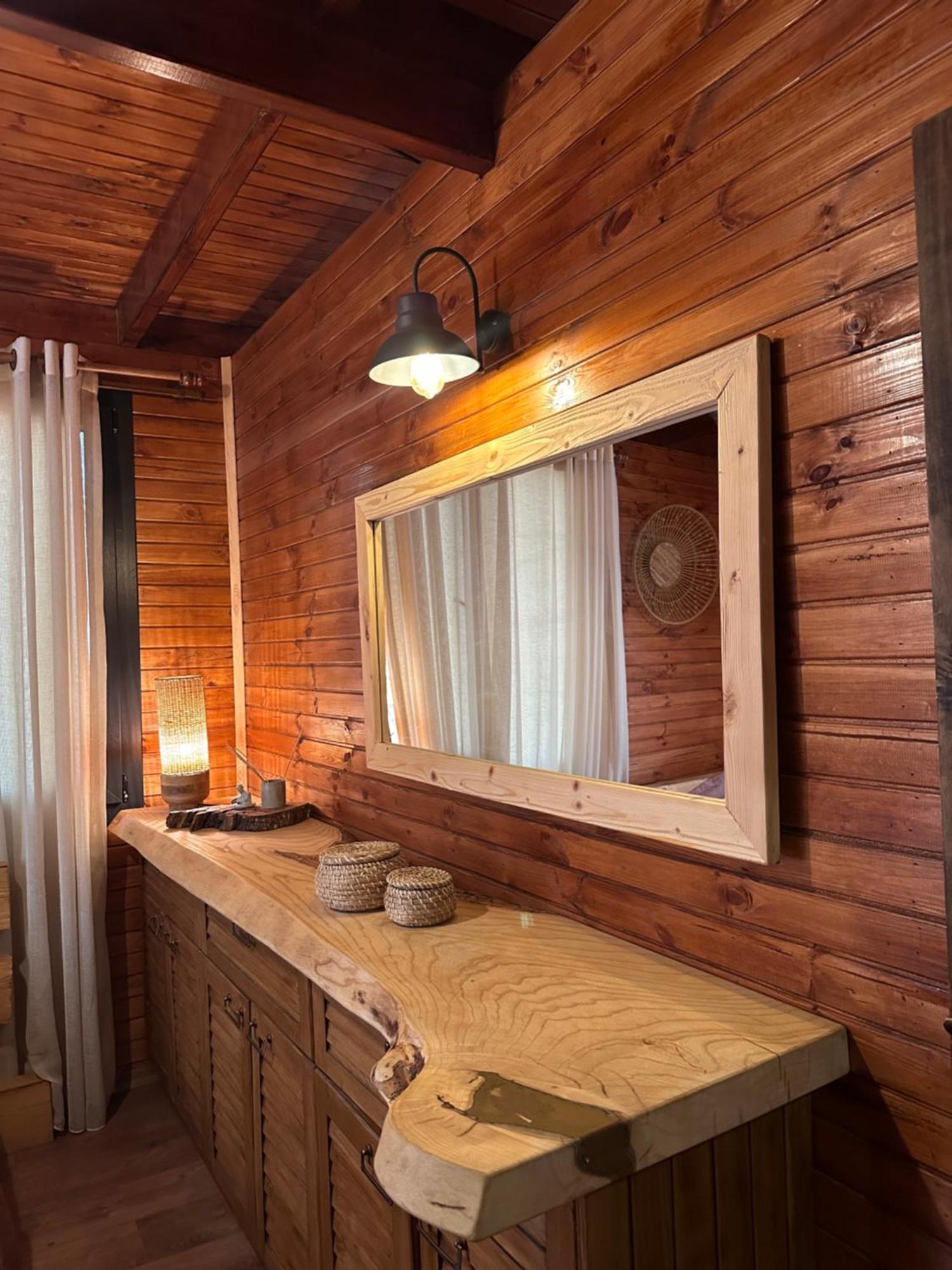 Panurlawoodenhouse Oezel Havuz& Sauna Mavi Extérieur photo