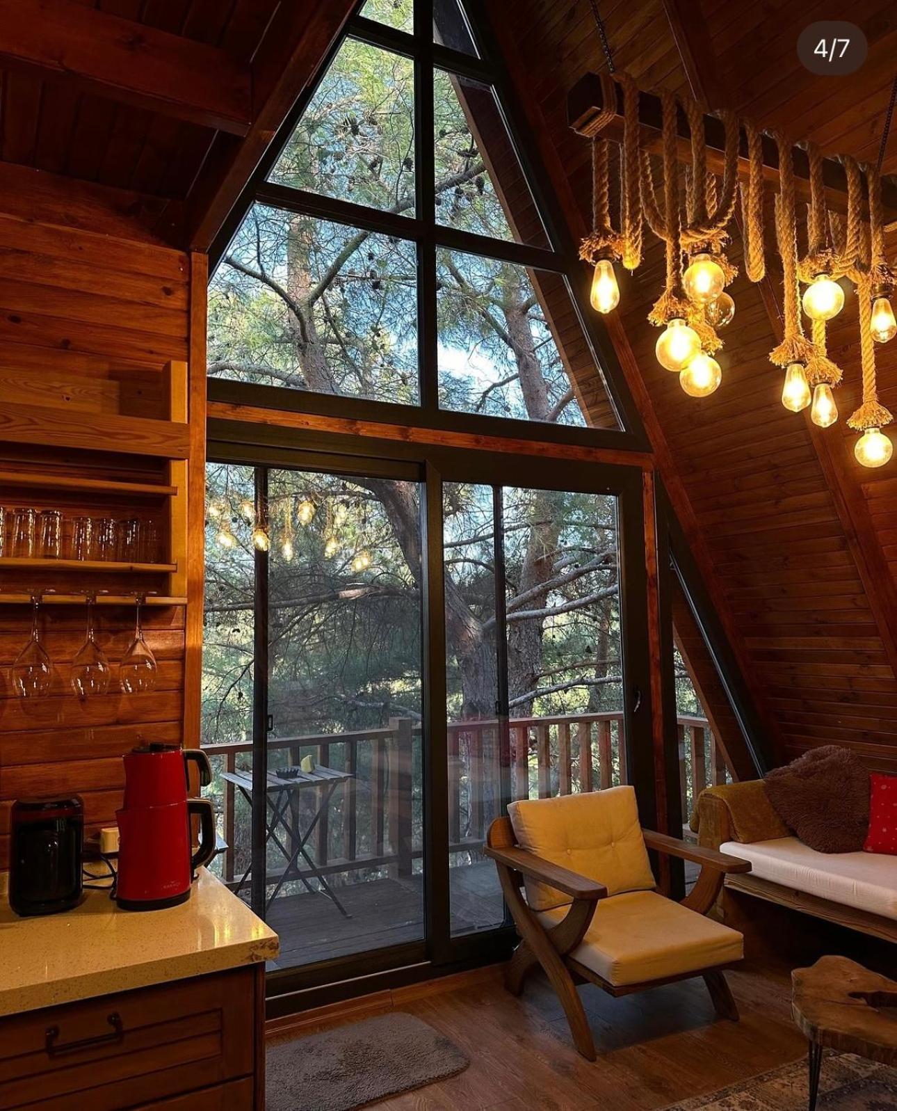 Panurlawoodenhouse Oezel Havuz& Sauna Mavi Extérieur photo