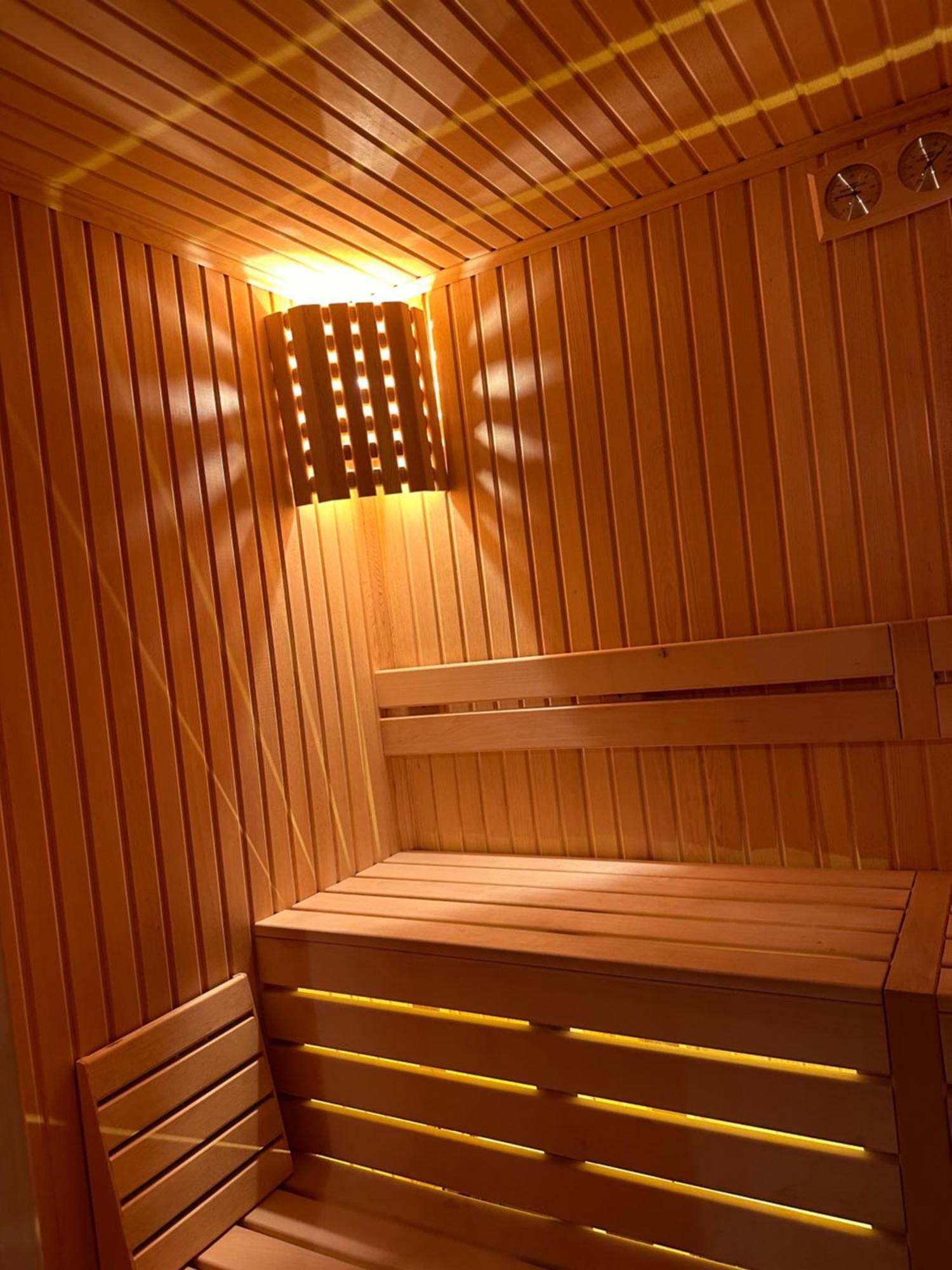 Panurlawoodenhouse Oezel Havuz& Sauna Mavi Extérieur photo
