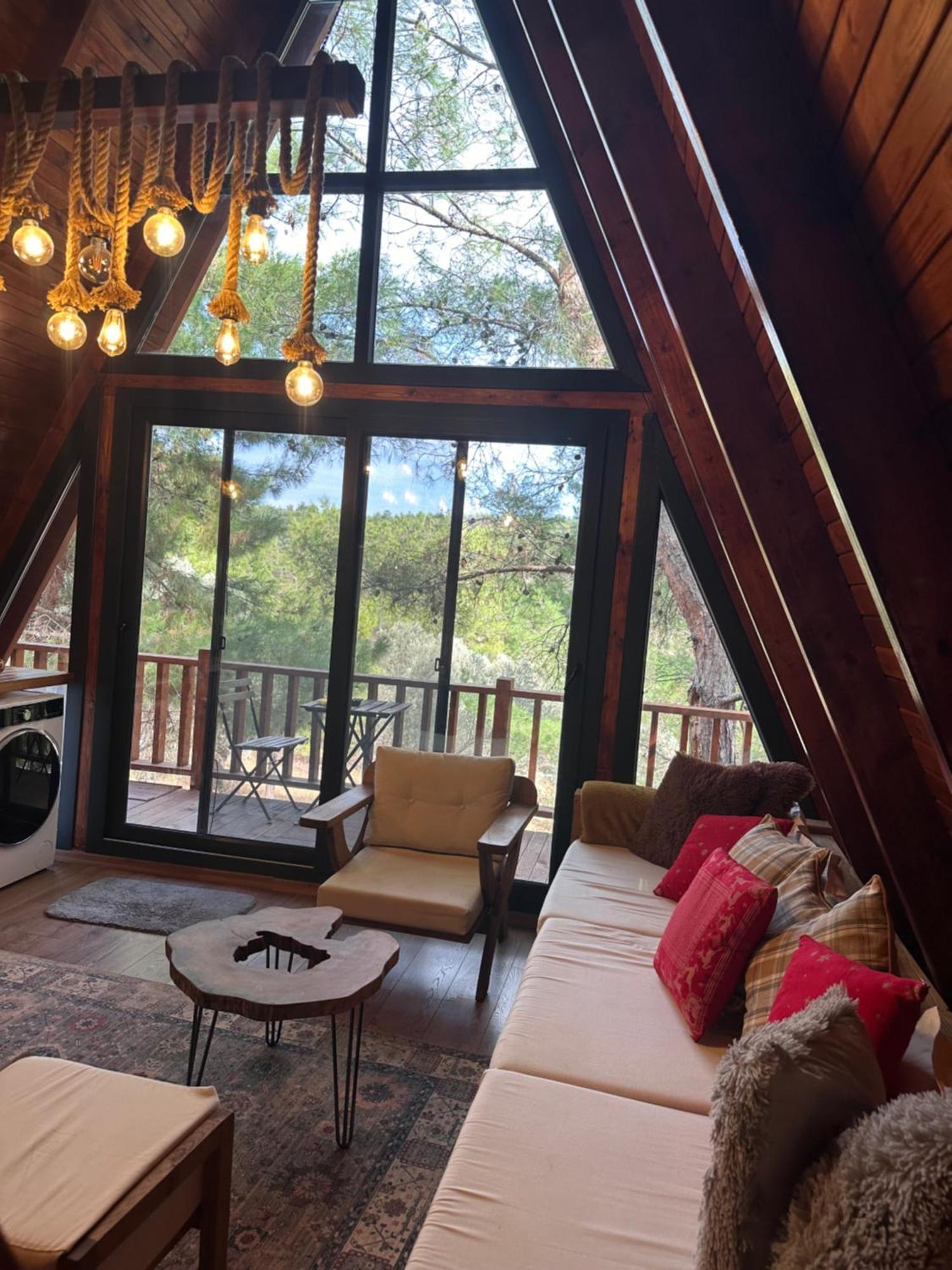 Panurlawoodenhouse Oezel Havuz& Sauna Mavi Extérieur photo