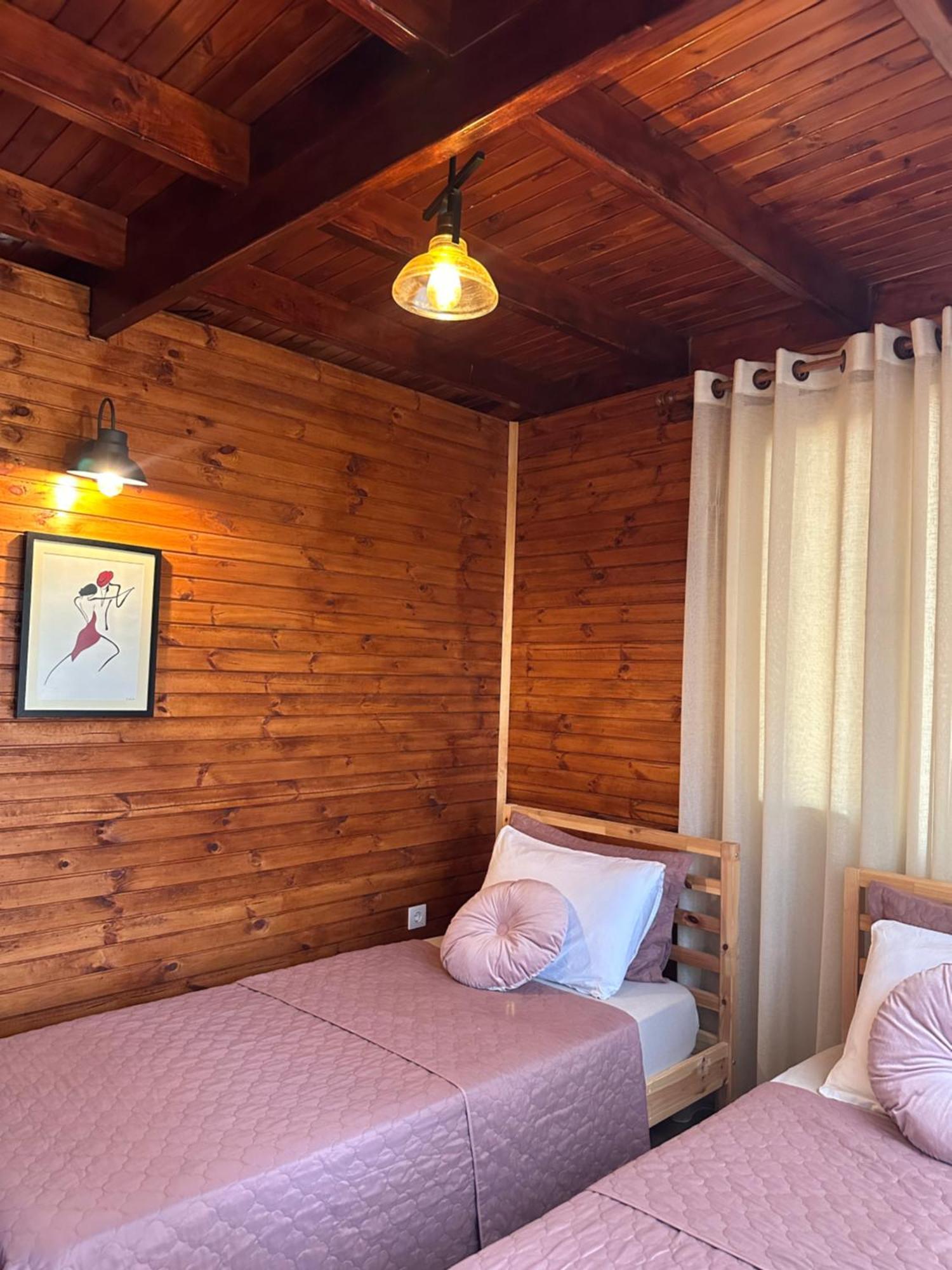 Panurlawoodenhouse Oezel Havuz& Sauna Mavi Extérieur photo